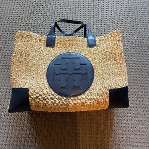 COPY - Tory Burch Straw Ella Tote